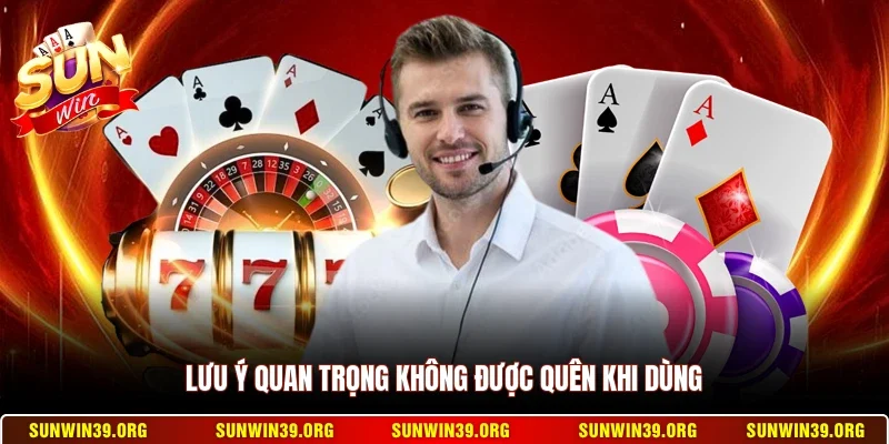 Lưu ý quan trọng không được quên khi dùng