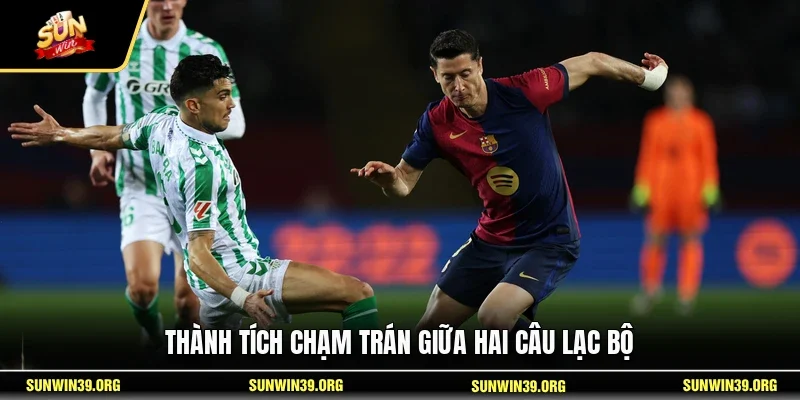 Thành tích chạm trán giữa hai câu lạc bộ